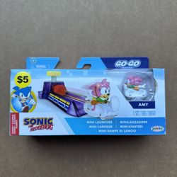 🏁 Sonic Amy Go-Go Racers Mini Launcher Playset – Brand New – $5 – Hillsboro Pickup