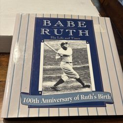 Vintage Babe Ruth Book