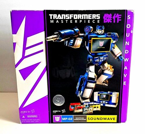 Transformers Soundwave-Takara Tomy Masterpiece MP-02 Figure TRU Exclusive!