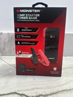 New Monster Jump Starter Power Bank Jumper Starter and Power Bank