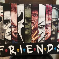 Horror Friends Canvas 