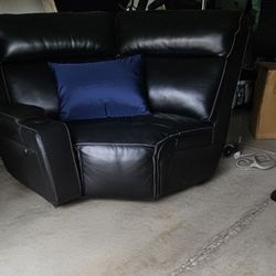 Leather Electric Recliner 