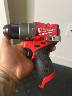 Milwaukee M12 FUEL 12V Lithium-Ion Brushless Cordless 1/2 in. Hammer Drill (Tool-Only)