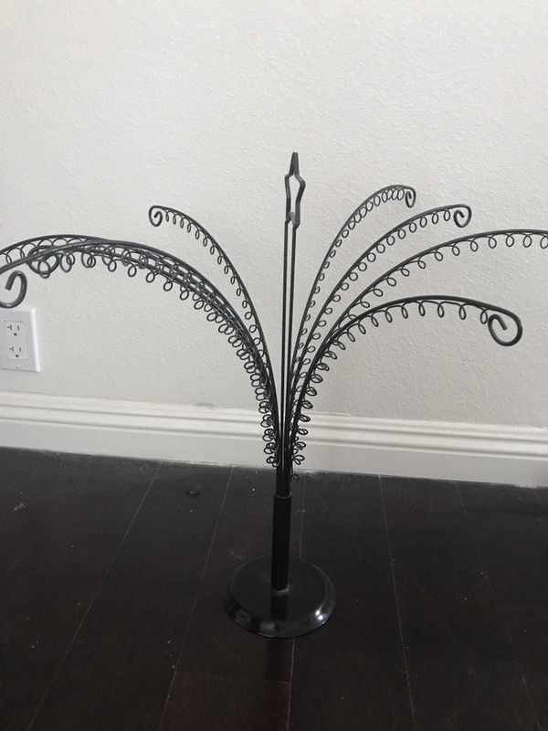 Earring holder and necklaces