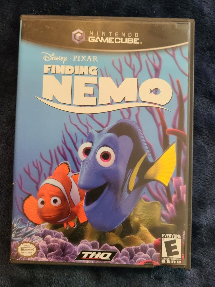 GameCube Finding Nemo Game