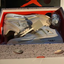 jordan 4 off-white 6.5 women 