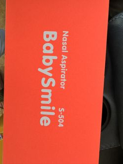 BabySmile Nasal Aspirator - BRAND NEW