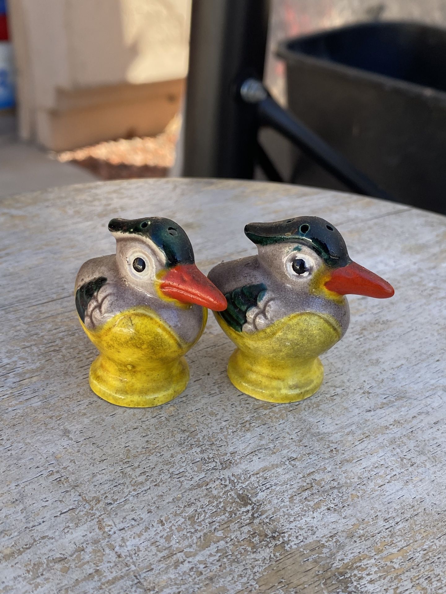 Antique Salt & Pepper Shakers