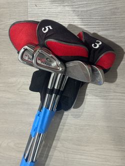 Basic 7 set golf clubs - Top Flite, right handed, no bag