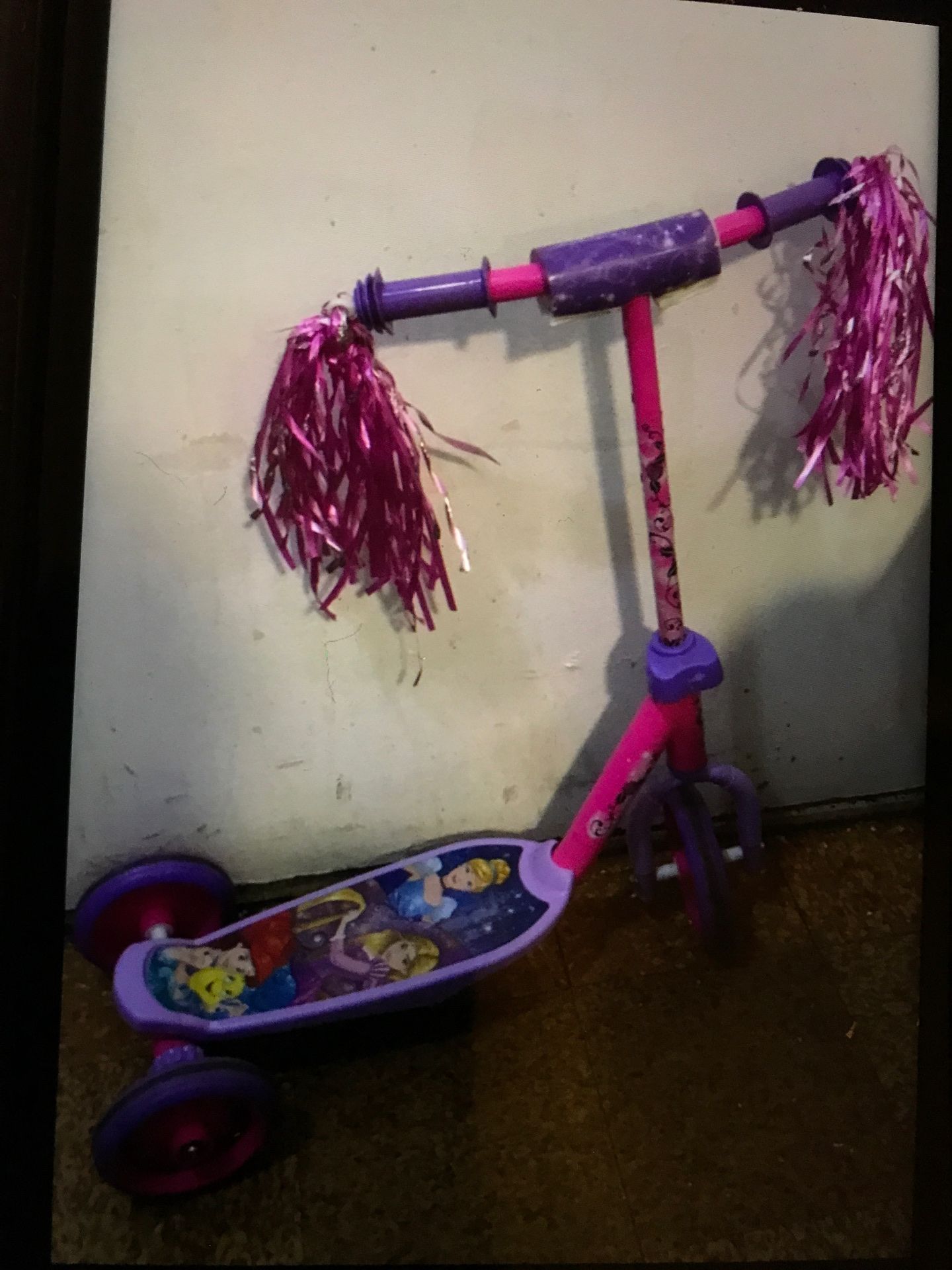 Barbie girl scooter