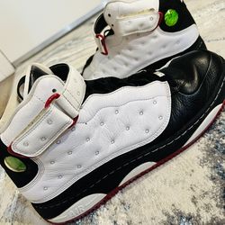 Air Jordan AJF 13 He Got Game White Black Red Used Good Condition Size 13