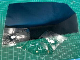 2008-2015 Audi A4 Door Window Glass Rear Left Driver Side OEM