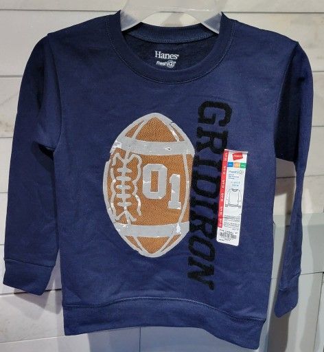 Boy's Graphic Fleece Sweatshirts $4 each
(One Available In Size XS 4/5 and Five Available In Size XXL 18)