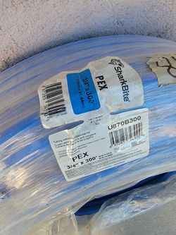 Sharkbite PEX-B Water Pipe Tube 3/4” 300ft Blue