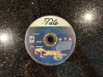 The Darkness Video Game for Xbox 360 Disc Only