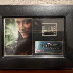 Thor 2 FilmCells Minicell Comic-Con Exclusive - LOKI