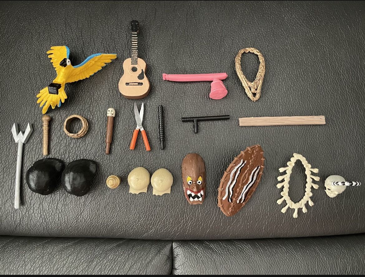 WWF Hasbro Repro/custom Accessories Lot of 21