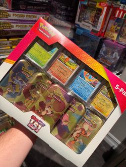 151 tin display