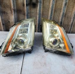 2008-2015 Cadillac CTS Headlights LH/RH OEM