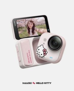 Rare Insta360 GO Ultra Hello Kitty Limited Edition Full Set Sanrio Camera