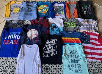 Boy Second Hand Mix Name Brands Size 7/8 Bundle Or Per Piece $3+