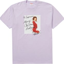 Supreme Mariah Carey Tee Light Purple