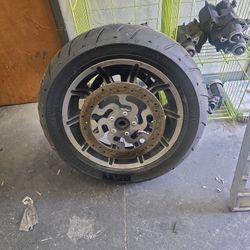 2014 HARLEY TOURING REAR WHEEL