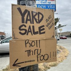 **YARD SALE** 2637 Walnut Grove Ave, Rosemead Ca 91770