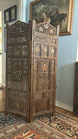 Vintage Double Panel Divider