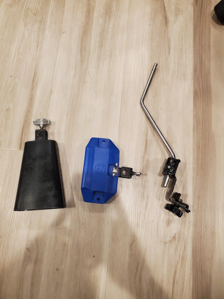 Pearl 7" Cowbell, LP Jam Block, Unknown Mount - Priced Separately