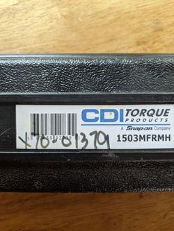 1/2" Snap on torque