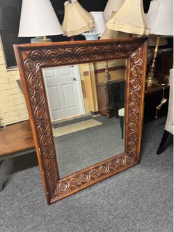 Wall mounted mirror