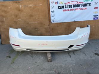 2012 2013 2014 2015 BMW 3 series 320i 325i 328i 330i 335i sedan rear back bumper cover used original OEM