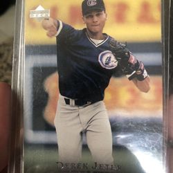 Top Prospect upper deck Derek Jeter rookie card  Mint conditionCondition
