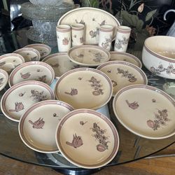Made In Mexico Vintage Chisjal Dishes