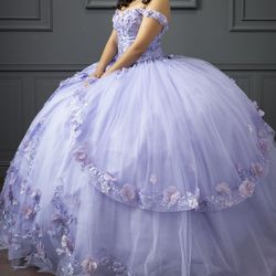 Quinceanera Dress(lilac)