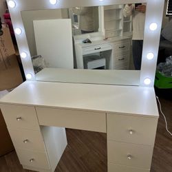 Vanity - White Color - LED - Assembled or inbox