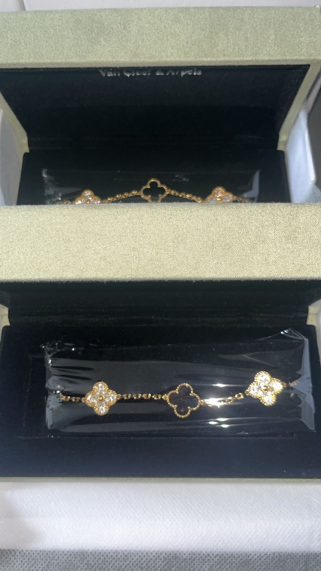 Gold And Black Bracelet 