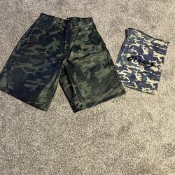 Rasberry hill Camo Jorts 