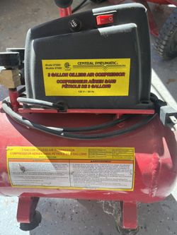 Central Pneumatic Air Compresser 