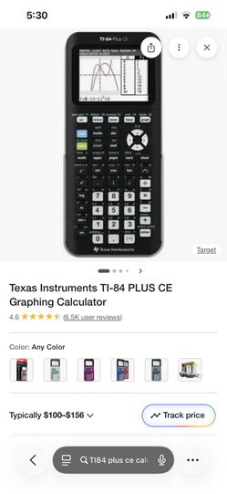 TI-84 Plus Calculator