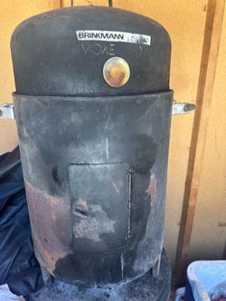 FREE Brinkmann Smoke 'N Grill charcoal smoker and weed wacker