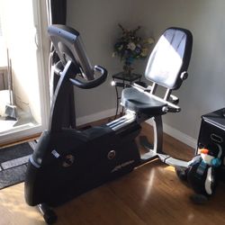 Life Fitness Recumbent Exercise Bike
