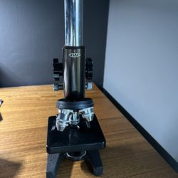 Vintage Testa Microscope