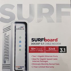 Arris Surfboard Cable Modem SB8200