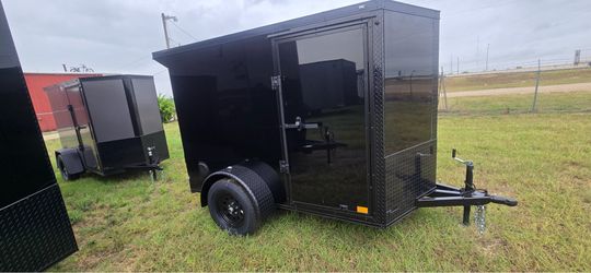 5x8 Enclosed trailer blackout