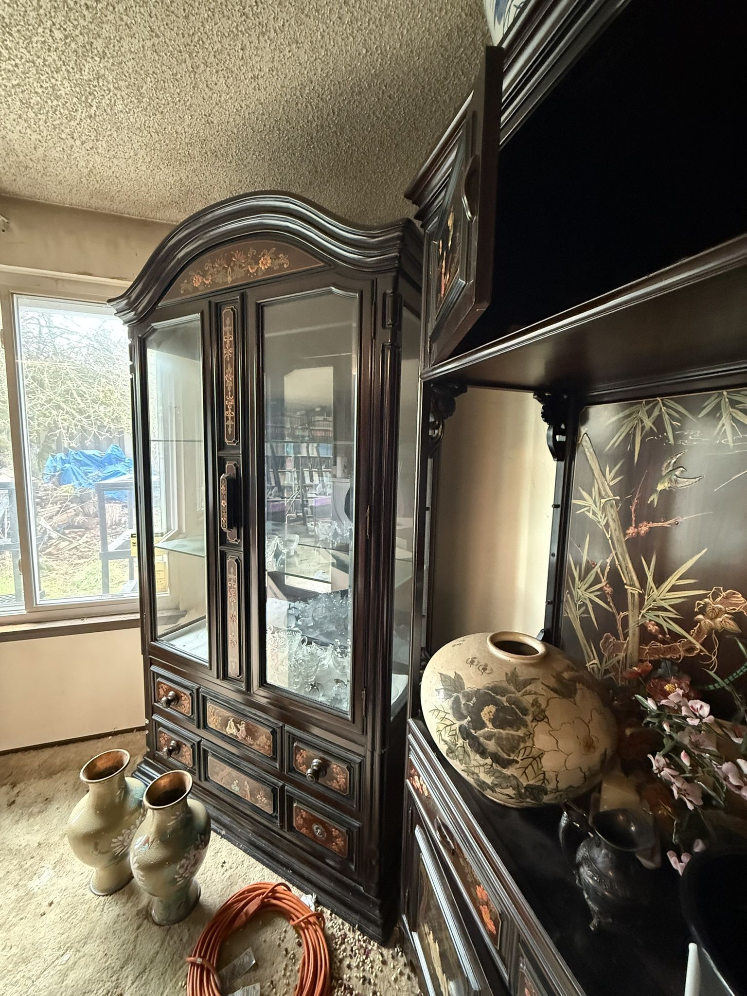 Asian Style Display Cabinet