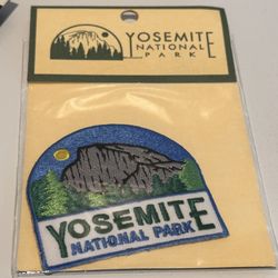 Yosemite National Park Iron On Embroidered Patch