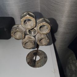 Industrial Flower Art 