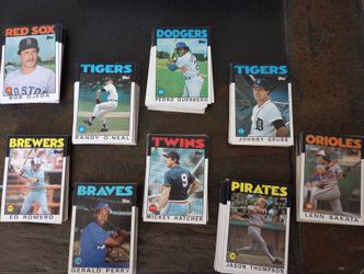 1986 Topps Baseball Cards